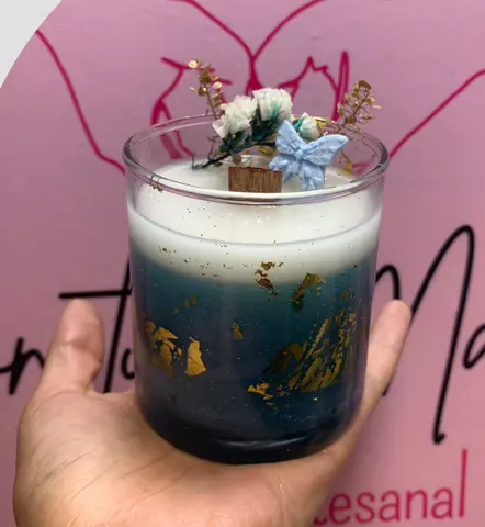 Creación artesanal: VELA EN GEL